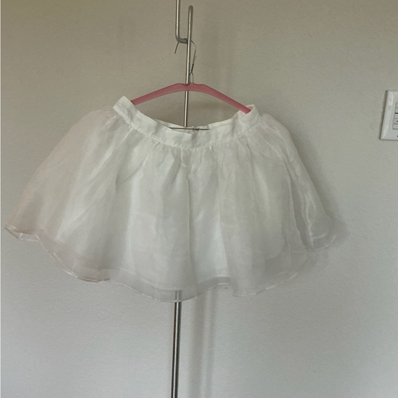 Idem Ditto White Tulle Skirt - Picture 4 of 4